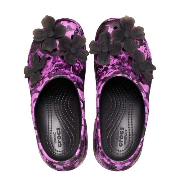 NEW UNISEX CROCS SIREN HYPER FLORAL CLOG SZ Womens 9 - Picture 4 of 12